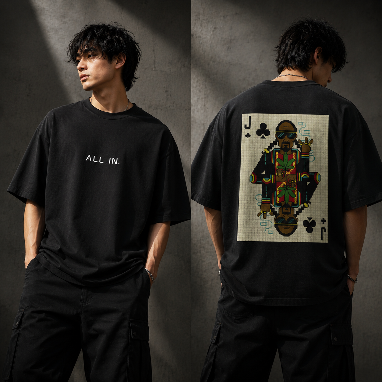 All in Oversized Standard T-Shirt