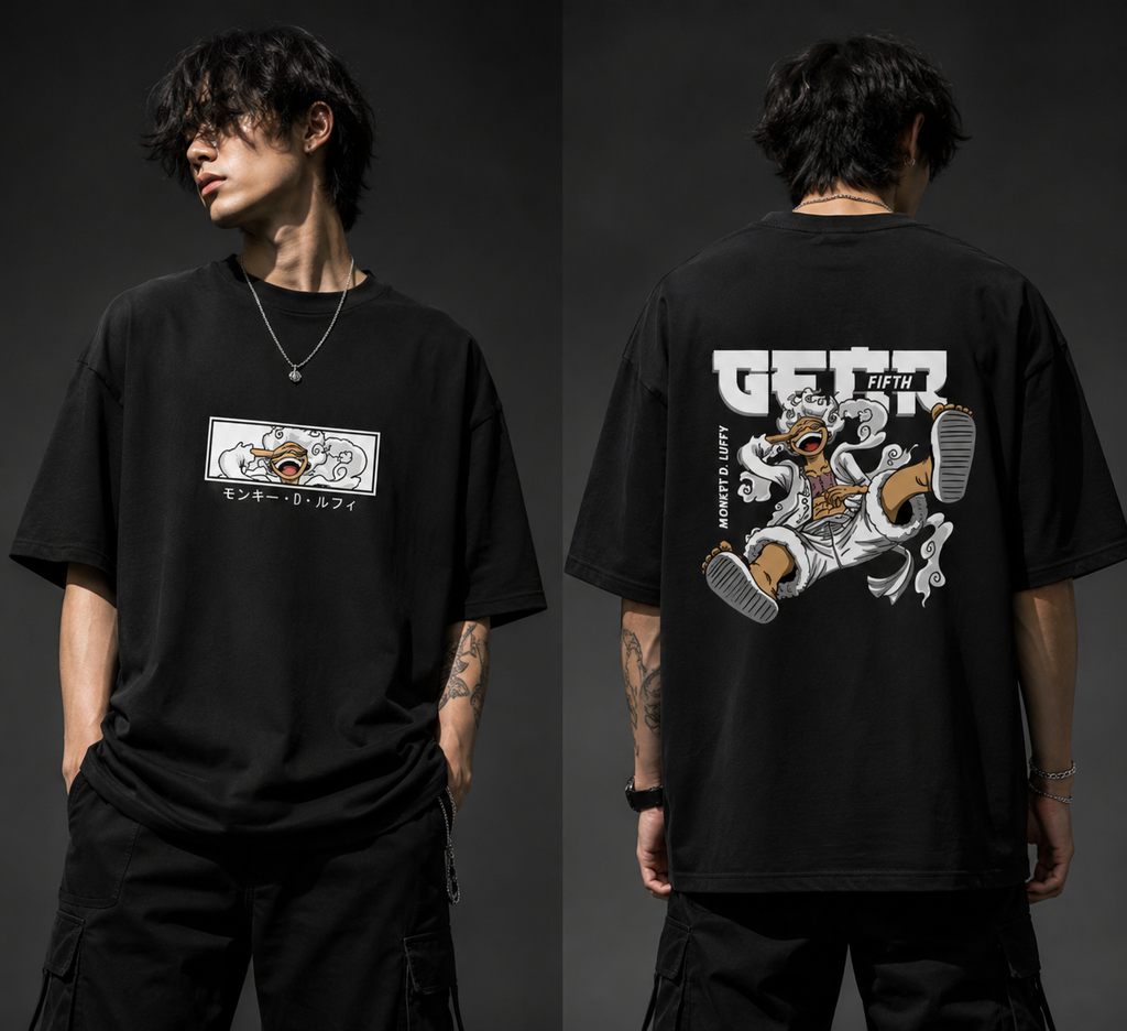Luffy Gear 5 Oversized Standard T-Shirt
