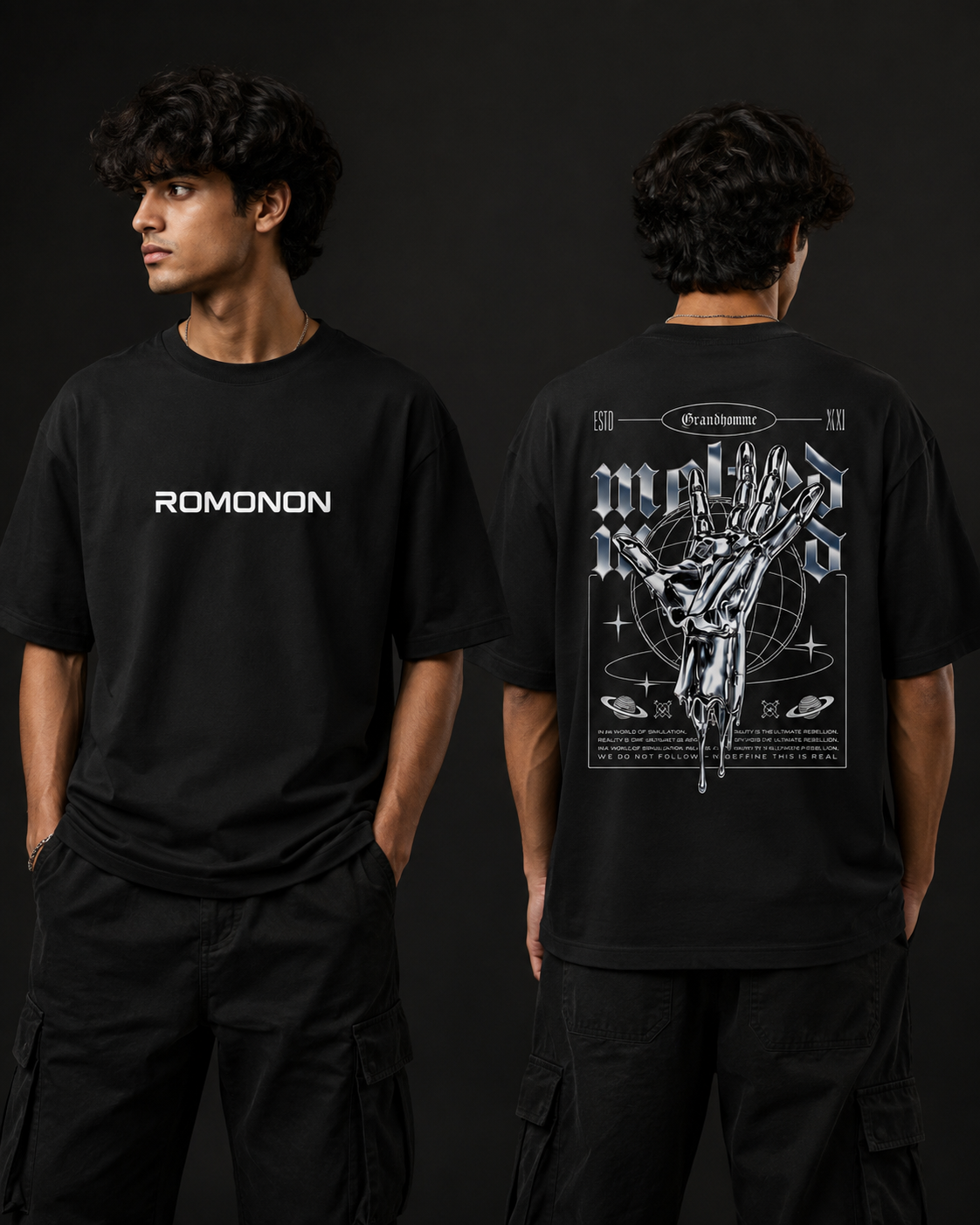 Romonon Men's Oversized Standard T-Shirt