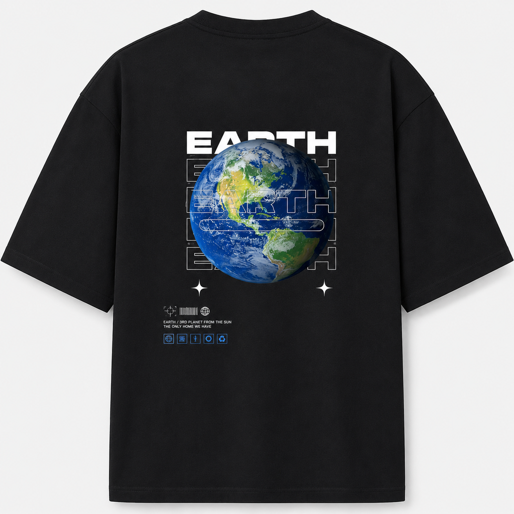Earth Oversized Standard T-Shirt