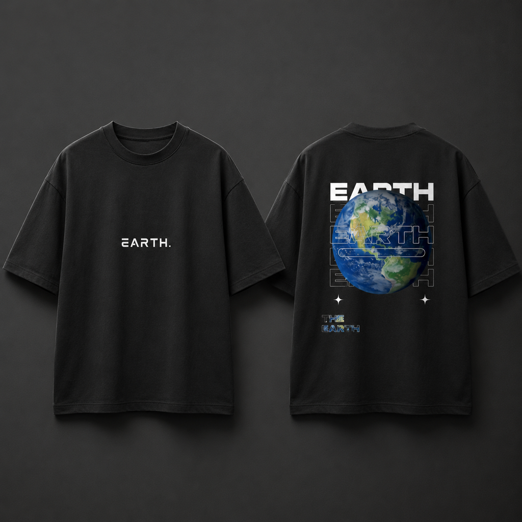 Earth Oversized Standard T-Shirt