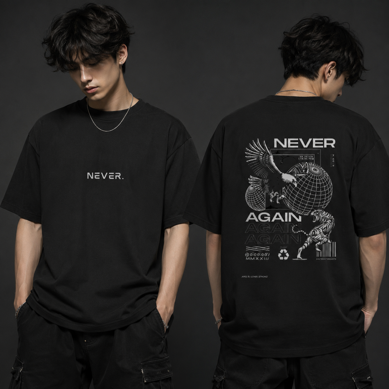 Never Oversized Standard T-Shirt