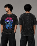Romonon Men's Acid Washed Oversized Tee