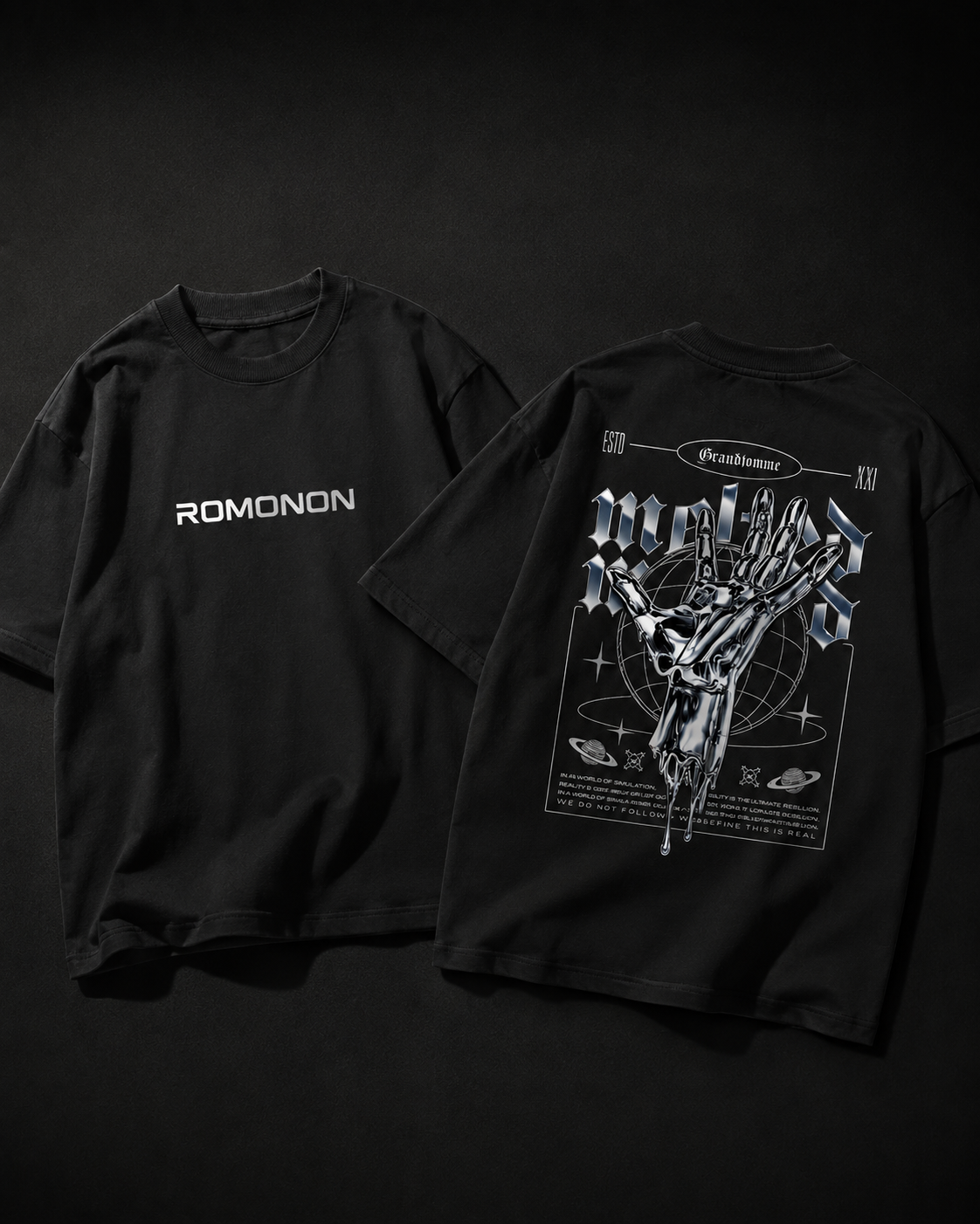 Romonon Men's Oversized Standard T-Shirt