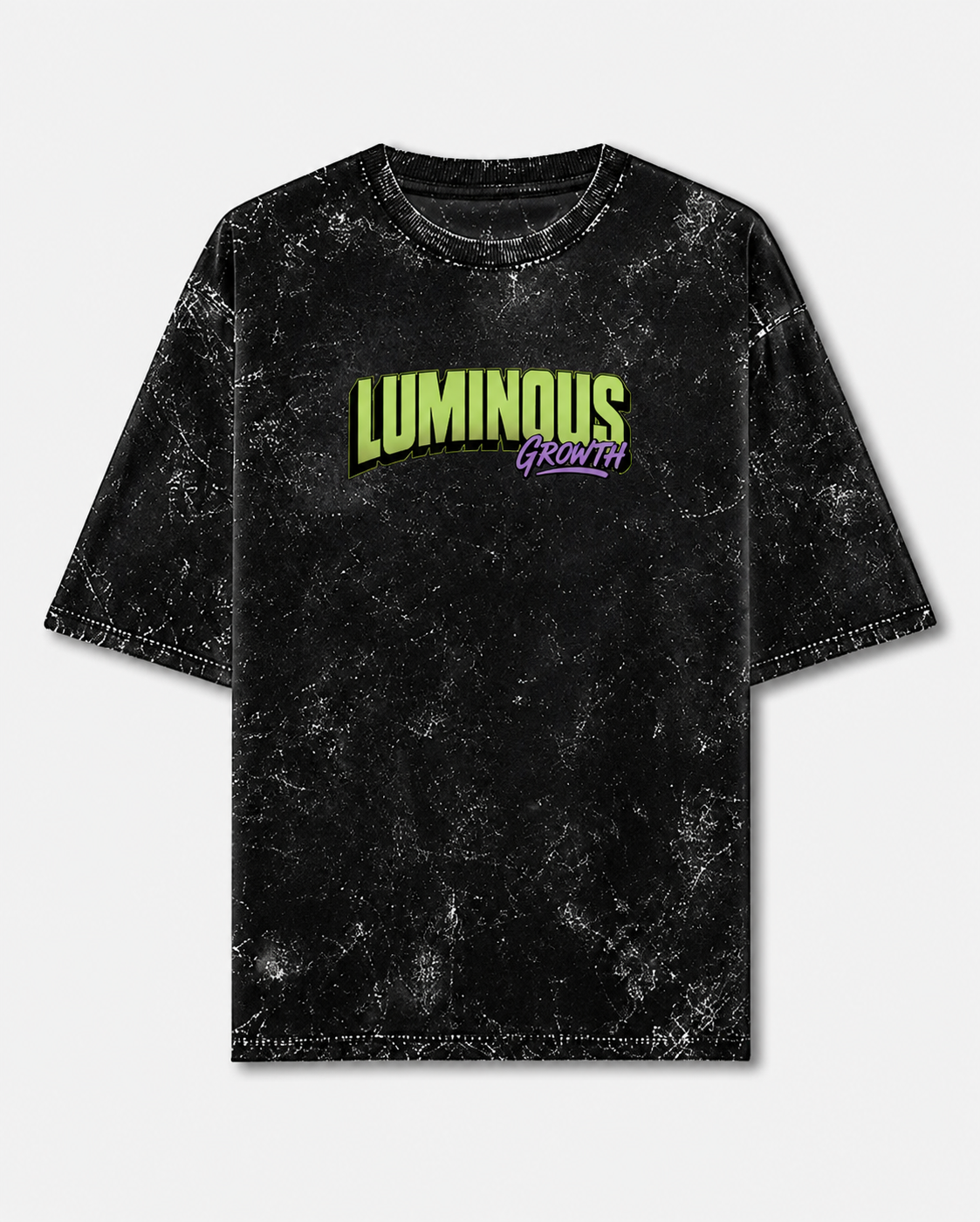 Men's Acid Washed Oversized Tee