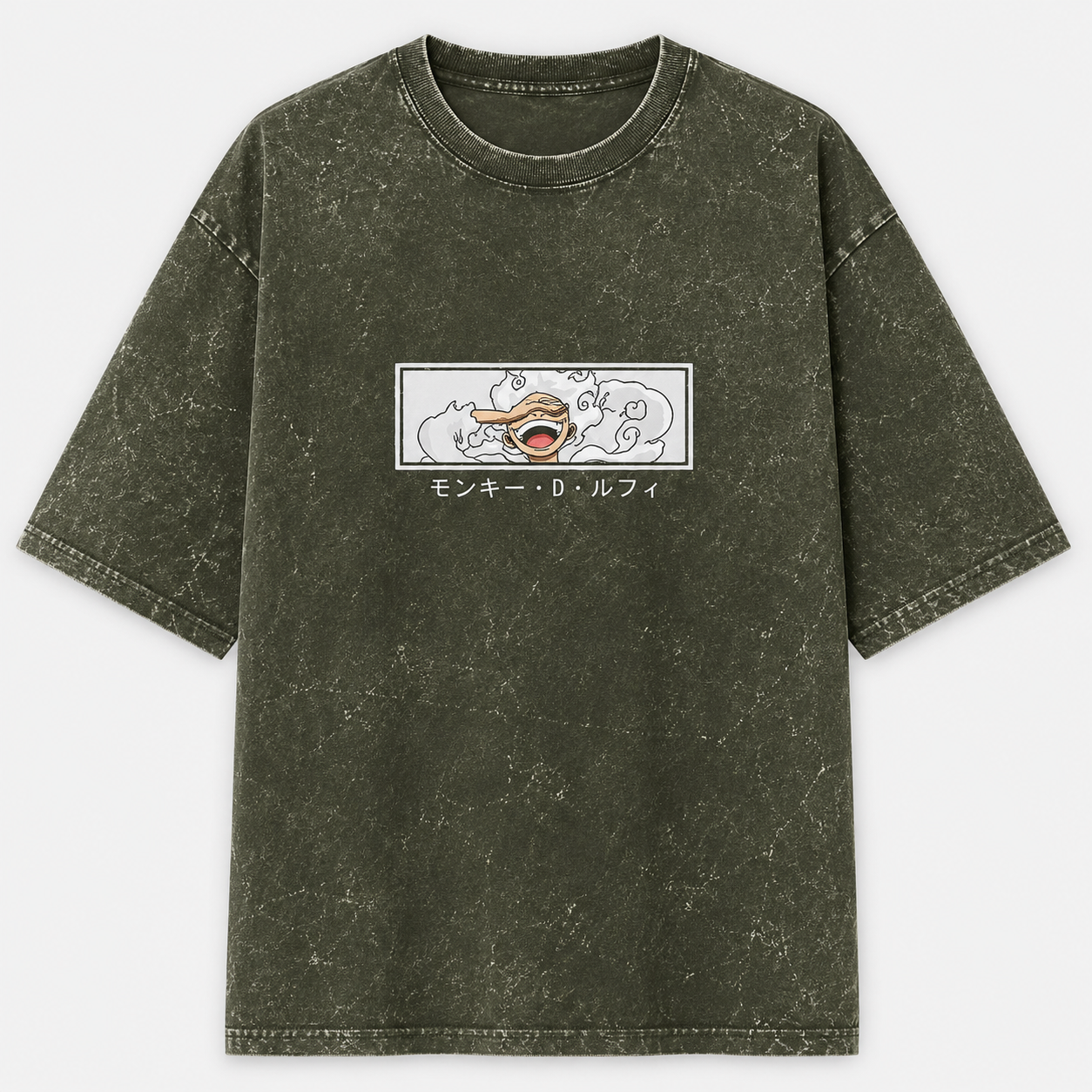 Gear 5 Acid Washed Oversized Tee