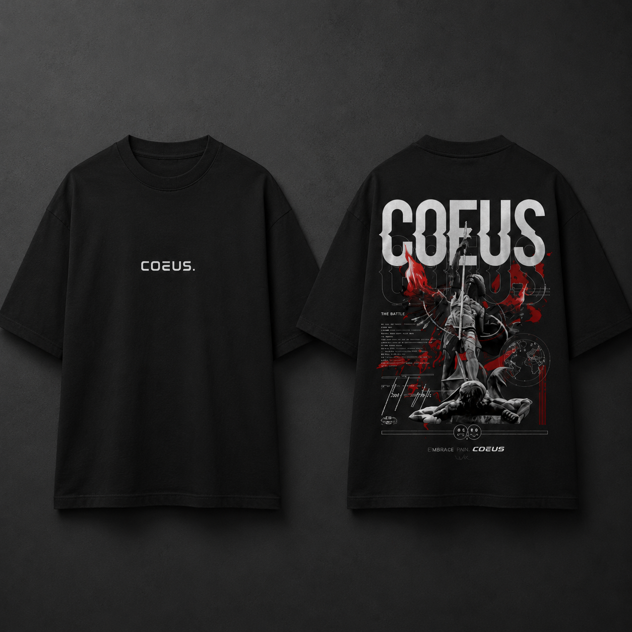Coeus Oversized Standard T-Shirt