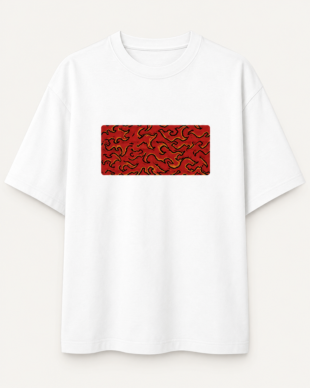 Built in Fire Oversized Standard T-Shirt