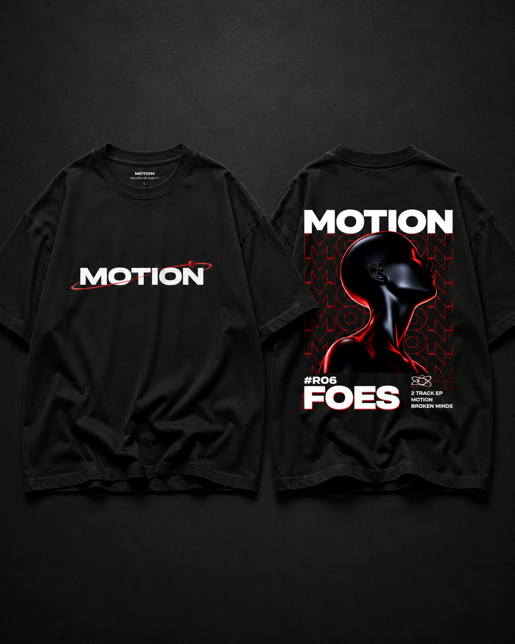 Motion Men's Oversized Standard T-Shirt