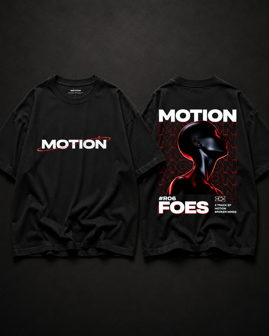 Motion Men's Oversized Standard T-Shirt