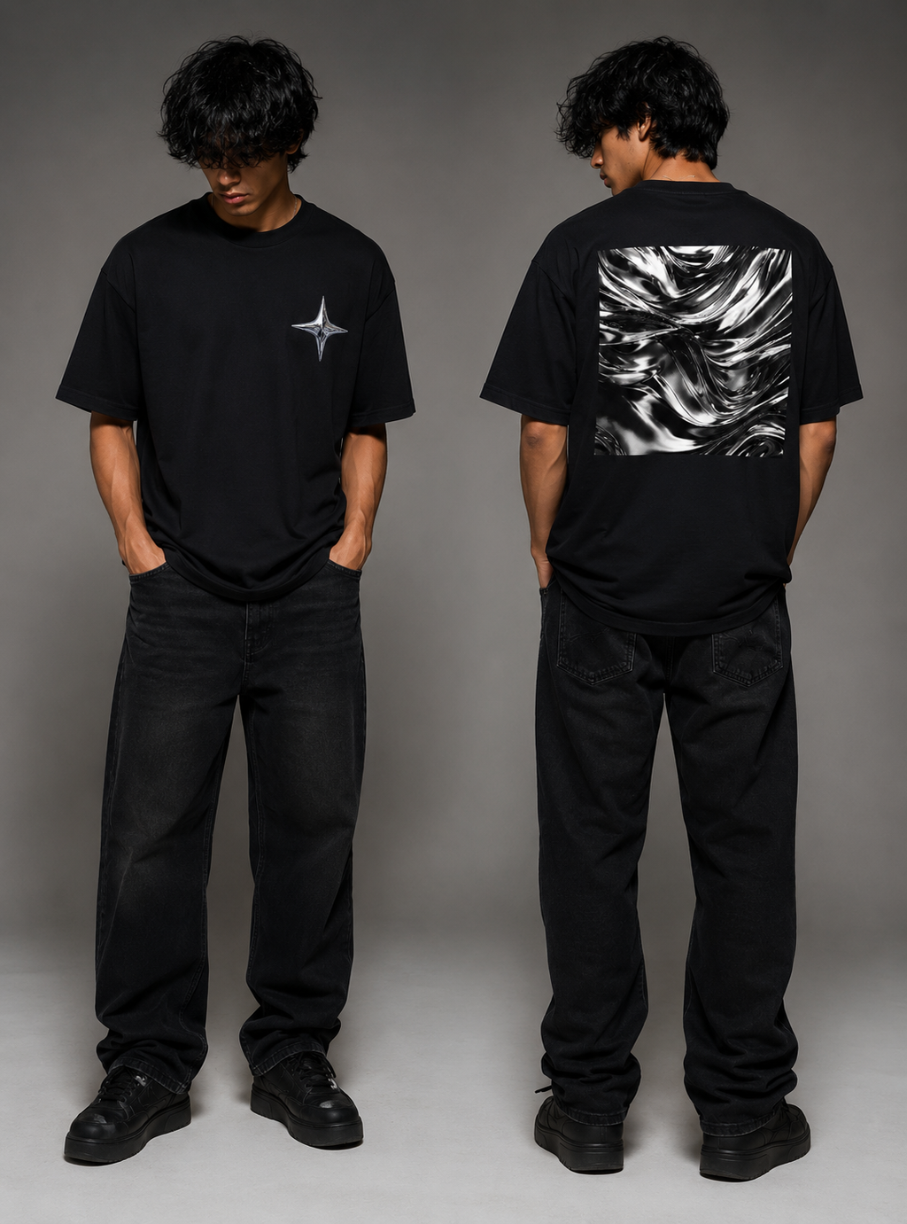 Liquid Motion Oversized Standard T-Shirt