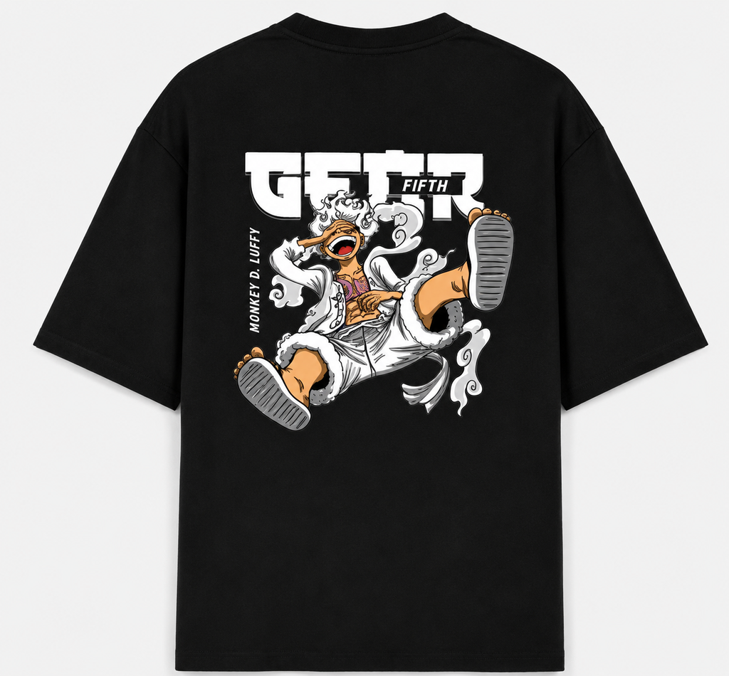 Luffy Gear 5 Oversized Standard T-Shirt