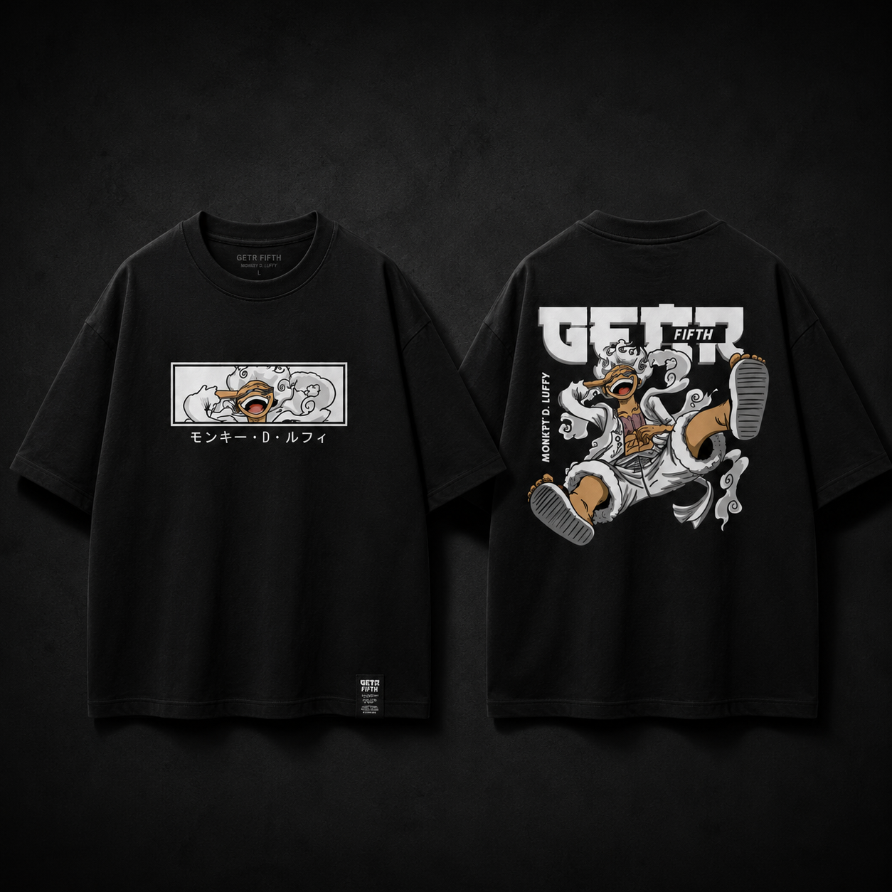 Luffy Gear 5 Oversized Standard T-Shirt
