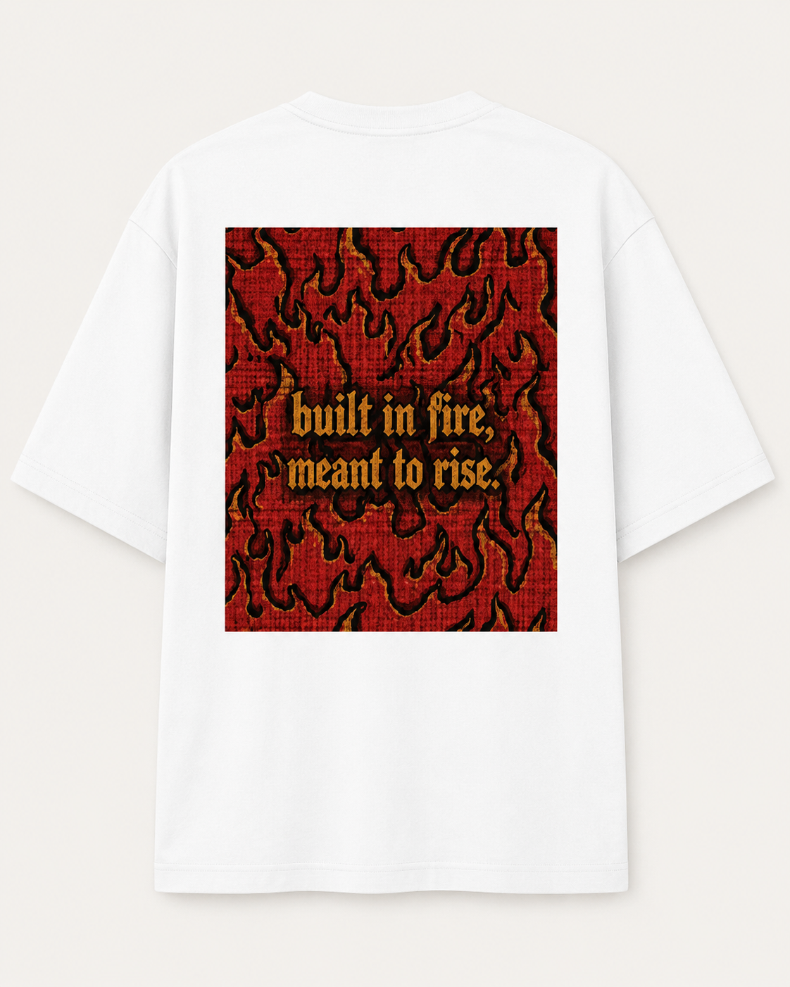 Built in Fire Oversized Standard T-Shirt