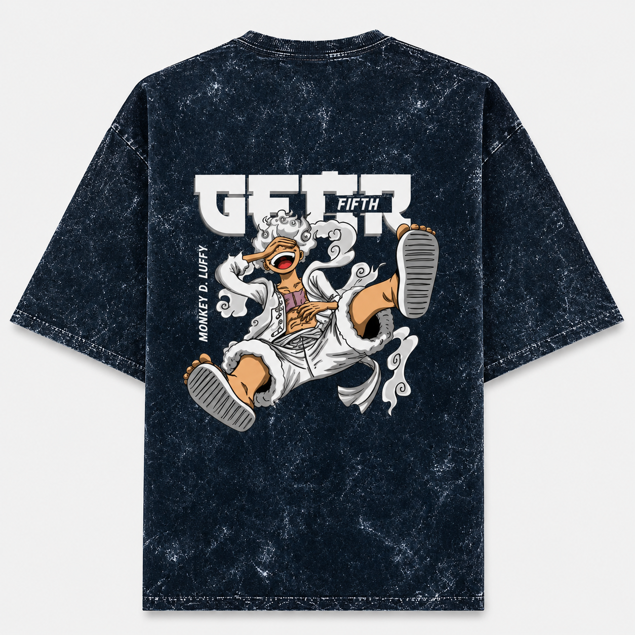 Gear 5 Acid Washed Oversized Tee