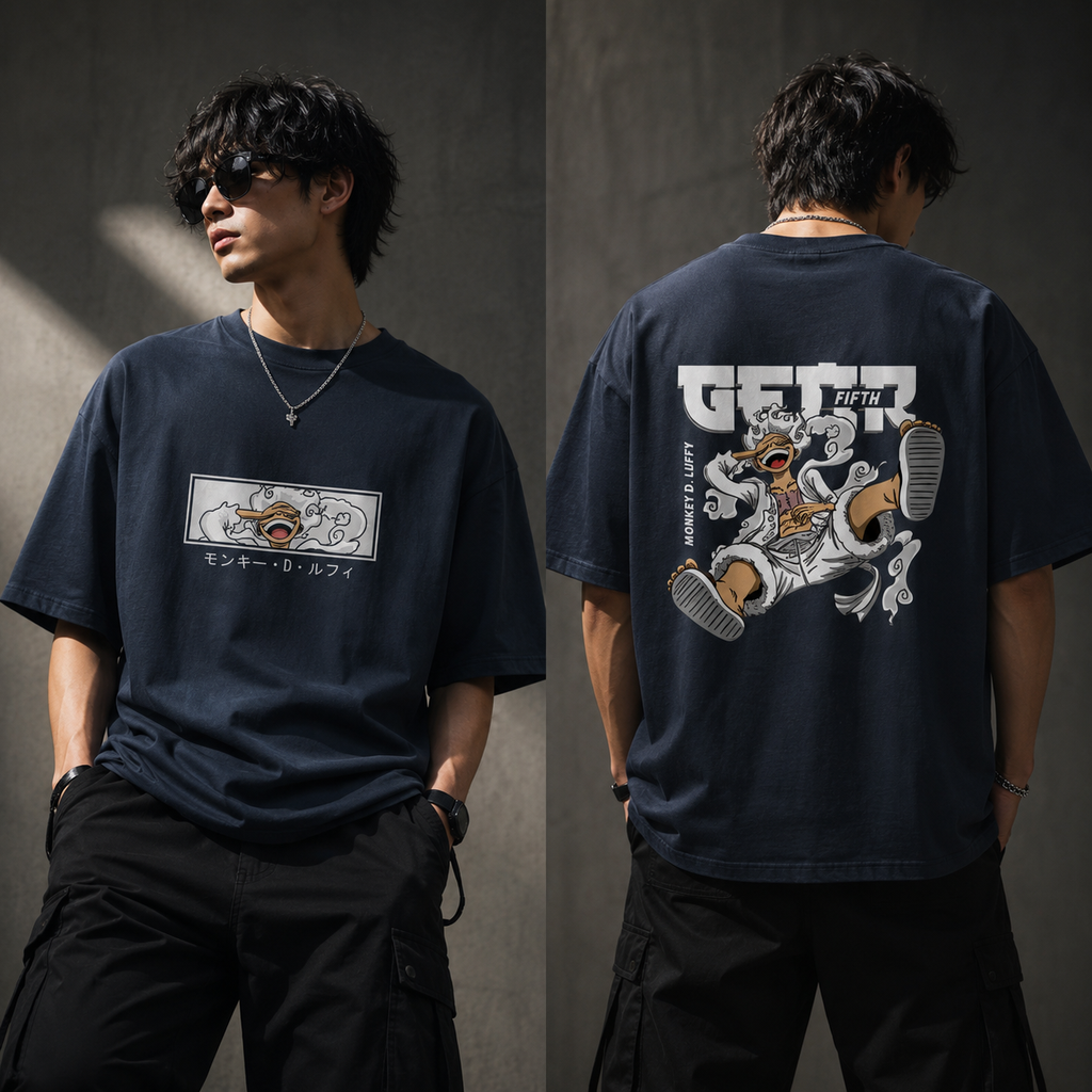 Luffy Gear 5 Oversized Standard T-Shirt