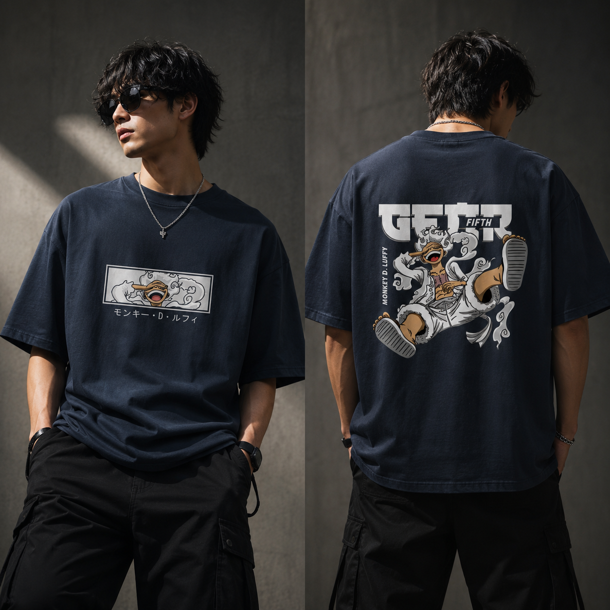 Luffy Gear 5 Oversized Standard T-Shirt
