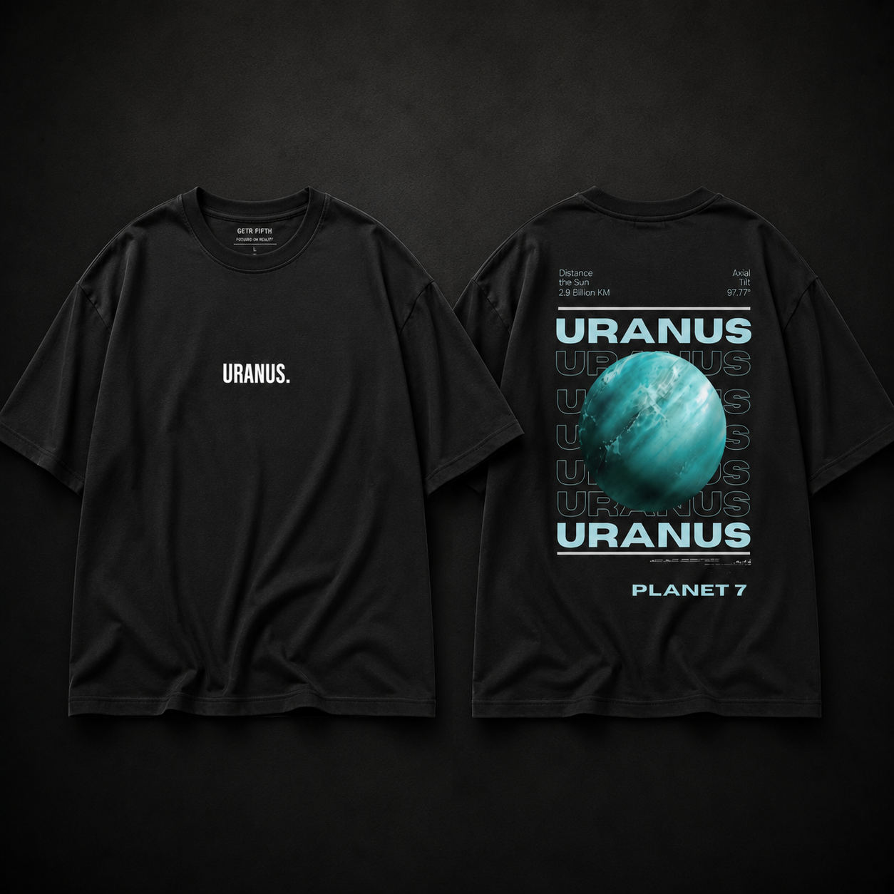 Uranus Oversized Standard T-Shirt