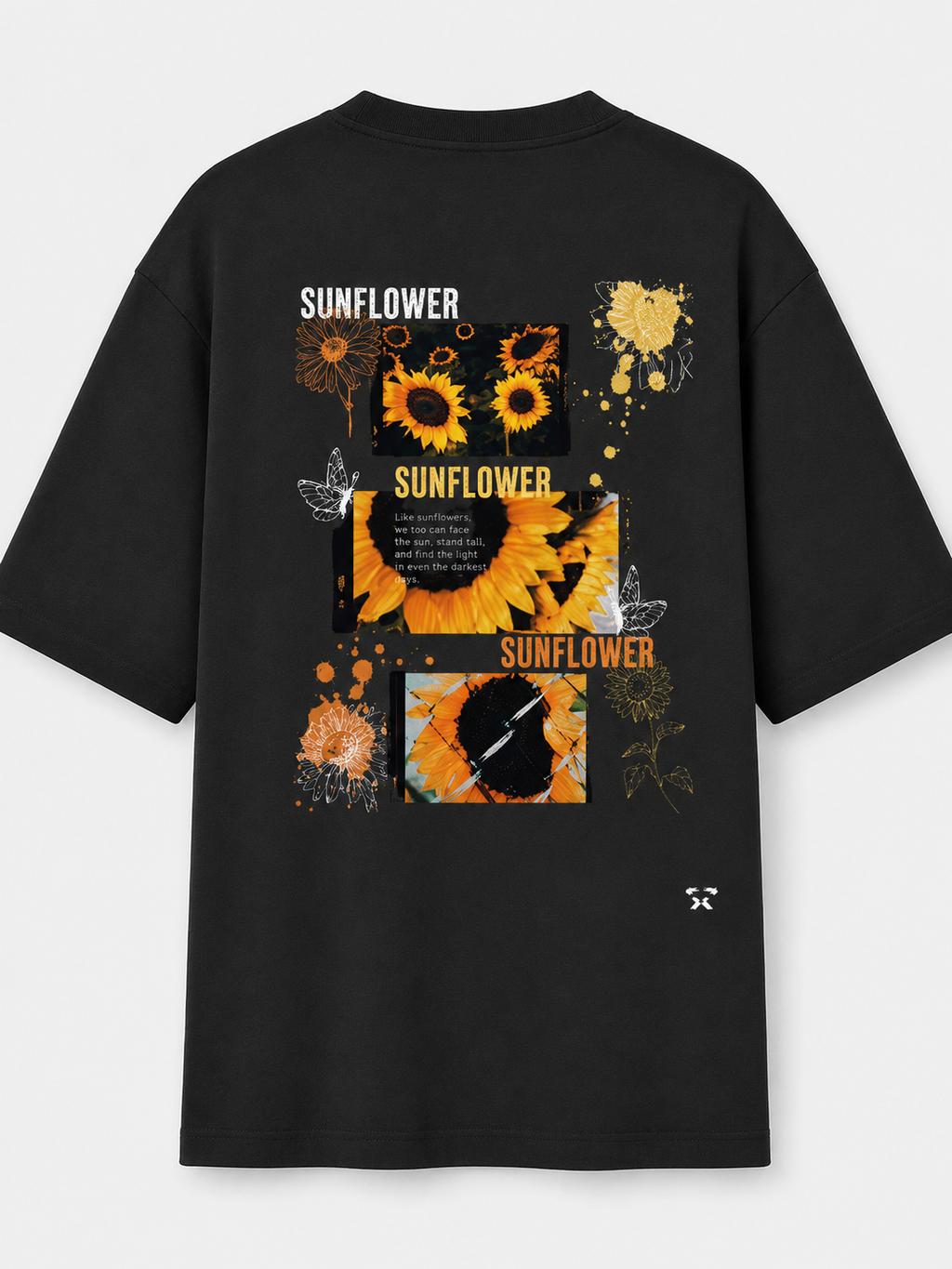 Flower Oversized Standard T-Shirt