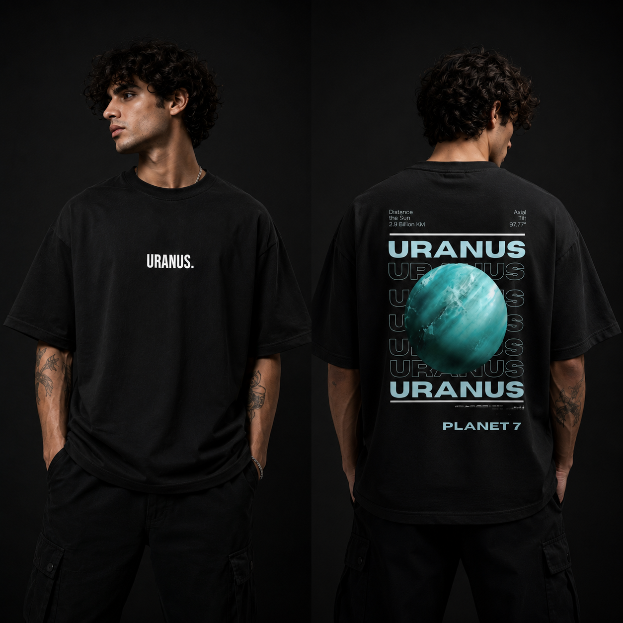 Uranus Oversized Standard T-Shirt