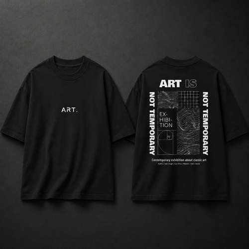 Art Oversized Standard T-Shirt